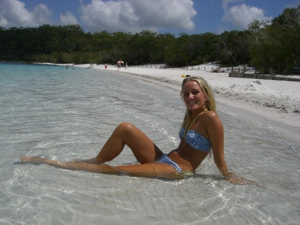 Me on Fraser Island