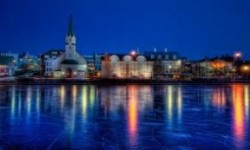 Iceland skyline
