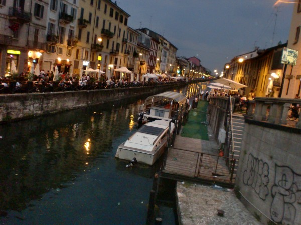 Navigli Canal Milan Navigli Canal Milan nightlife