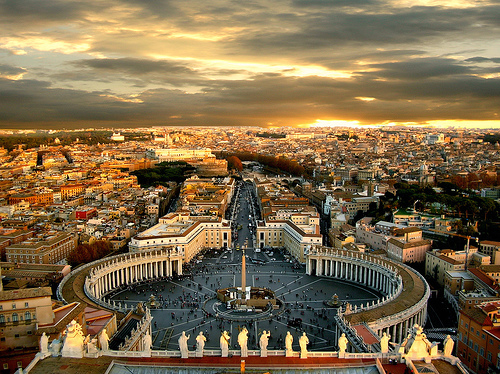 Rome Rome- view from the Vatican