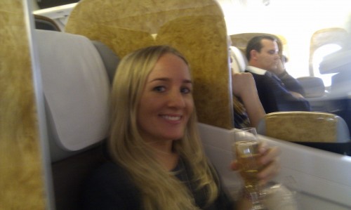 Upgraded to Business Class on Emirates