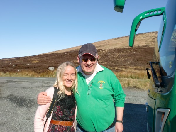 Me and JJ Paddywagon Tours
