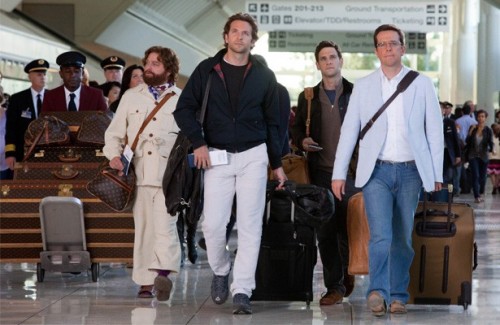 hangover 2 wolfpack walking through the airport