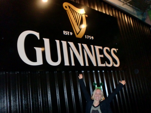 Me at the Guinness Storehouse