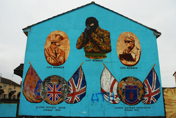 Political Mural in Belfast