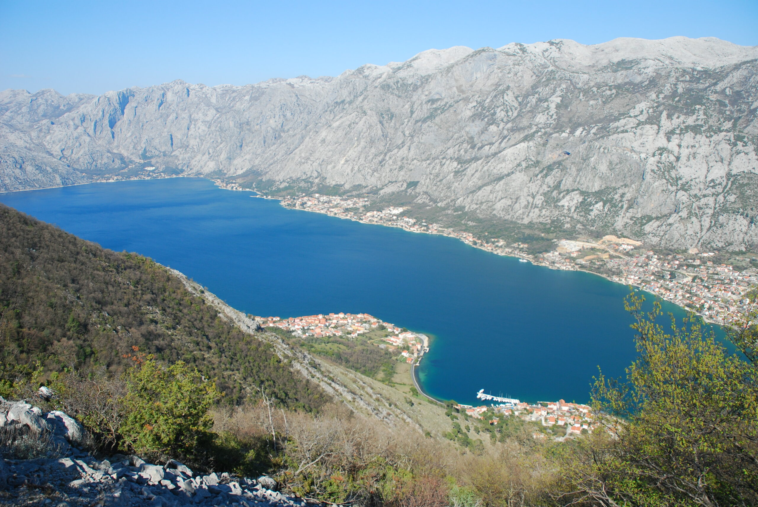 Hiking in Montenegro Vrmac Ridge to Gornja Lastva Pommie Travels