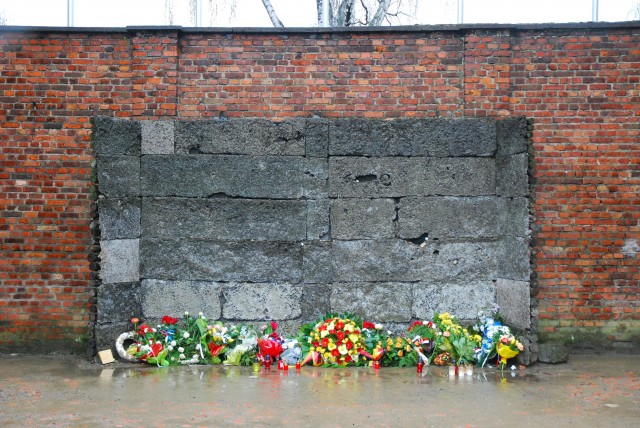 Death Wall at Auschwitz