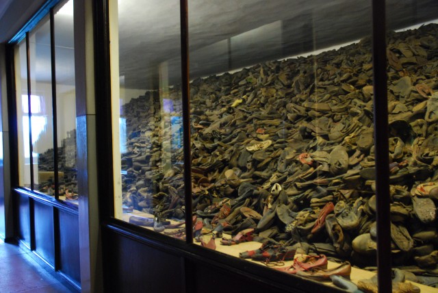 Pile of Shoes at Auschwitz