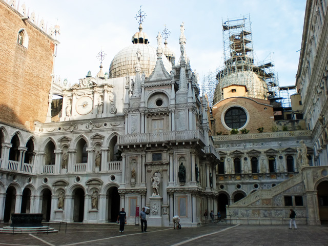 Doge's Palace Courtyard Venice, Italy