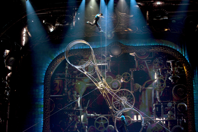 Zarkana Cirque du Soleil Las Vegas Wheel of Death
