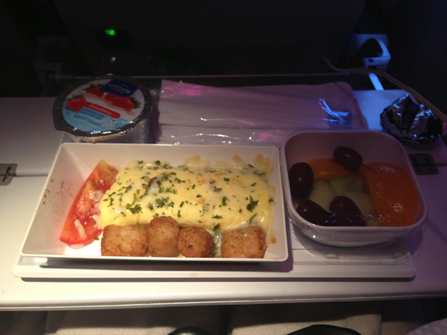 Air New Zealand Breakfast Economy Class