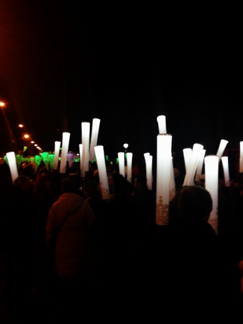 Torchlight Procession NYE Dublin
