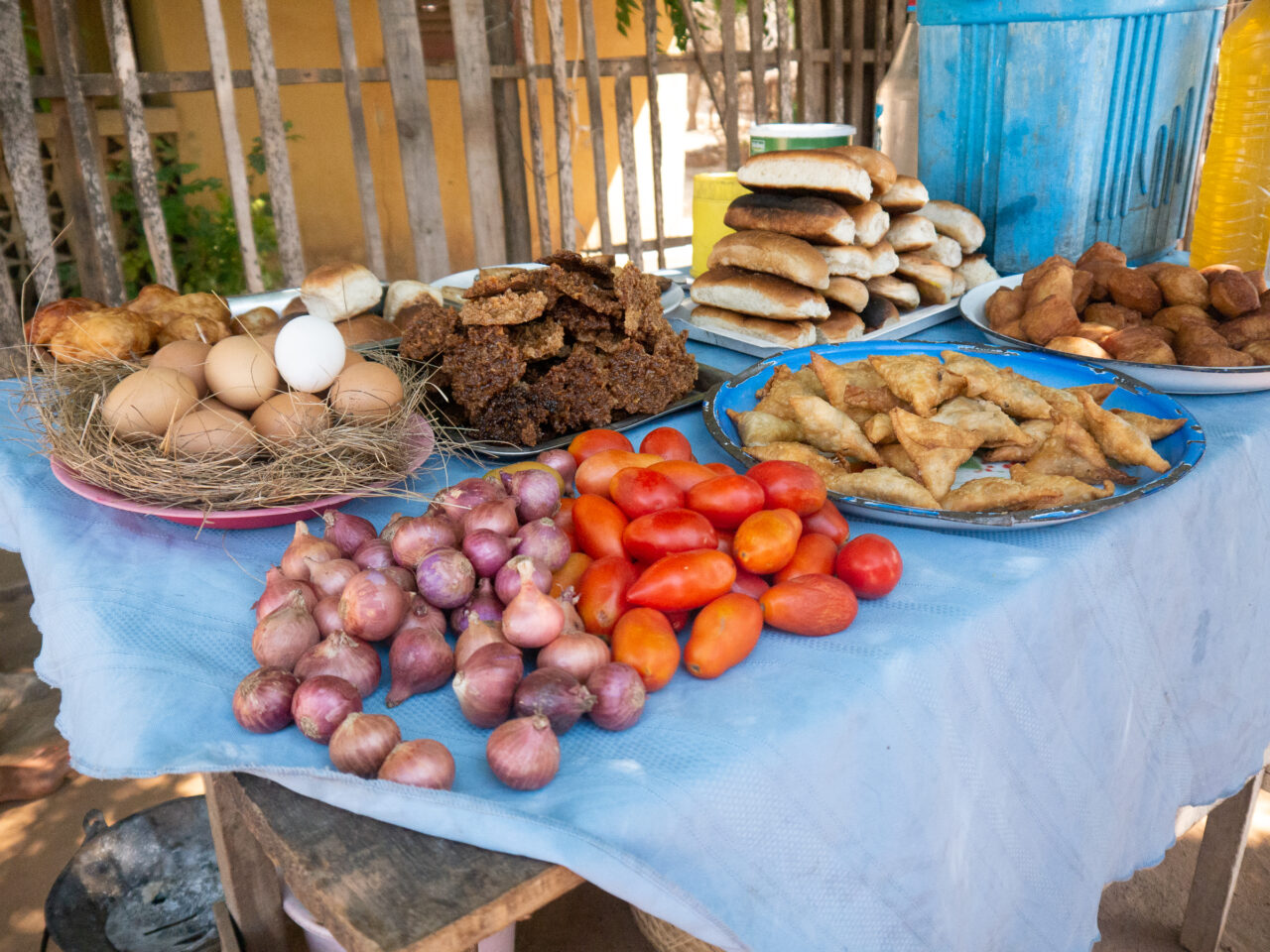 Street food in Madagascar