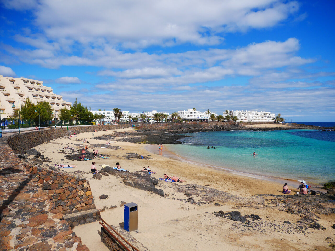 Costa Teguise beach Lanzarote