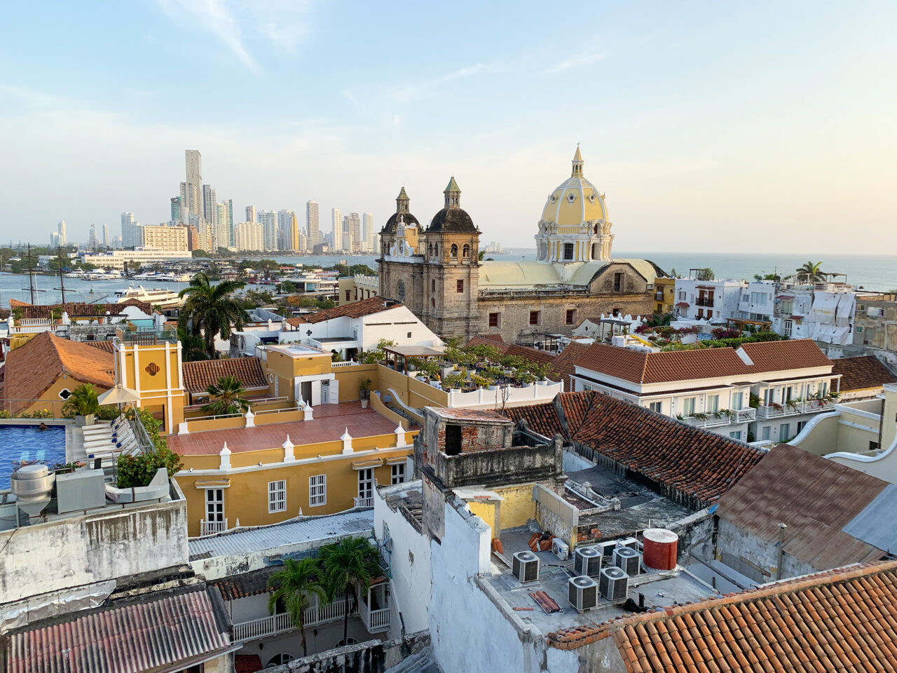 Movich hotel rooftop Cartagena