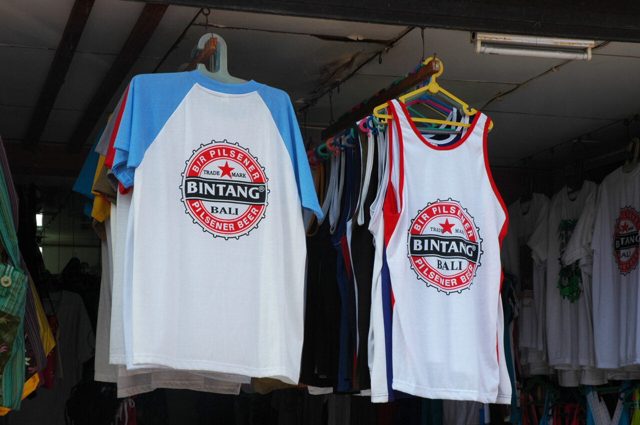 Bintang T-Shirts in Bali Indonesia