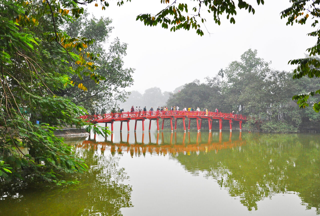 Hoan Kiem Lake, Vietnam