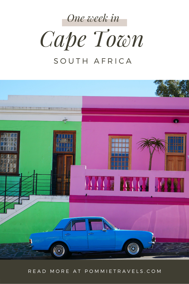 One week in Cape Town South Africa