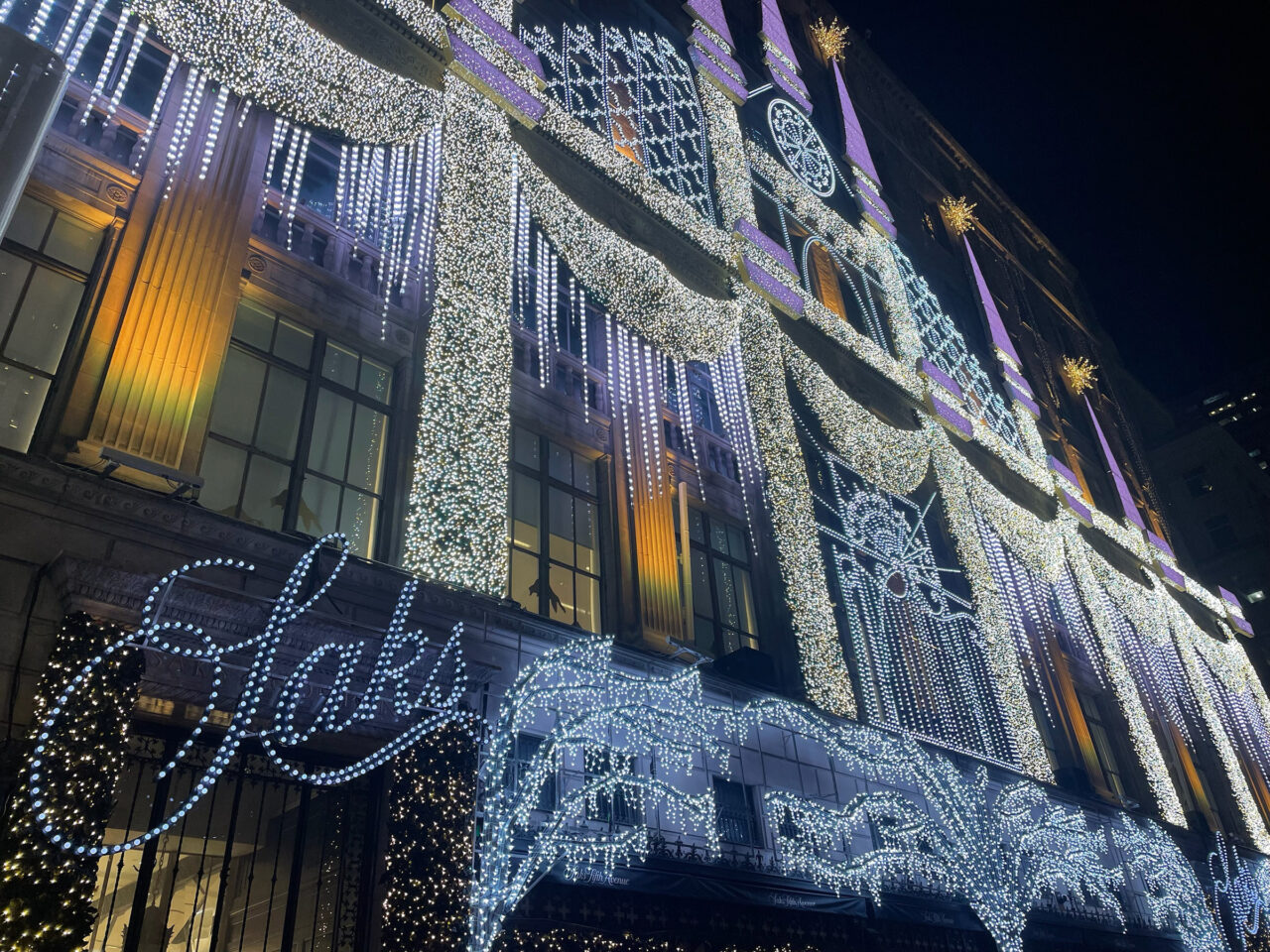 Saks Fifth Avenue Christmas Lights
