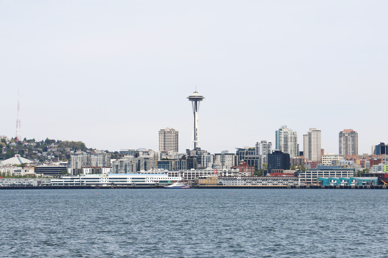 Seattle skyline and the Space Needle