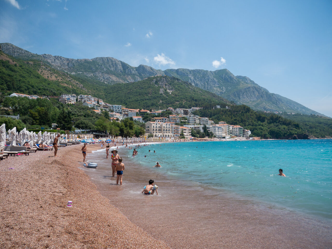 Sveti Stefan Beach, Montenegro