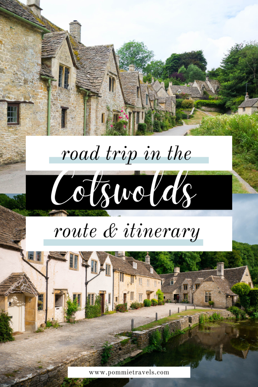Cotswolds road trip itinerary