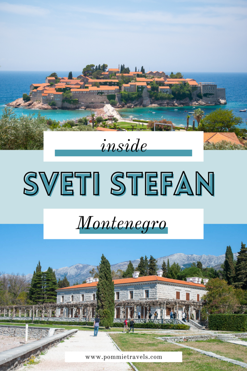 Inside Sveti Stefan