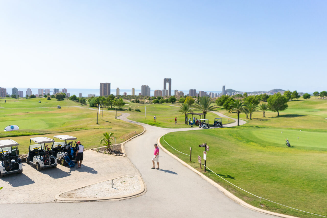 Golf course at Melia Villaitana Benidorm
