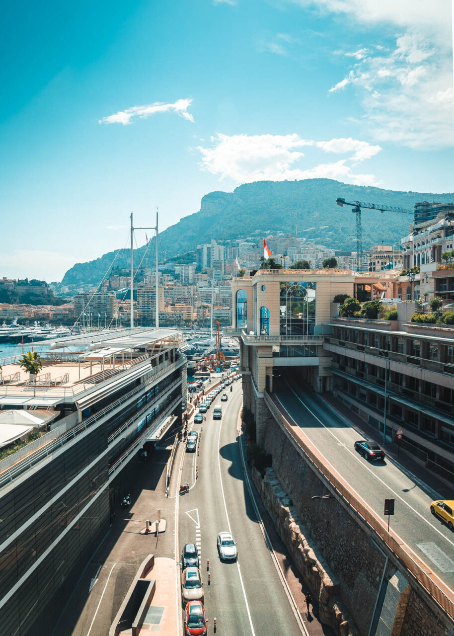 Roads in Monaco