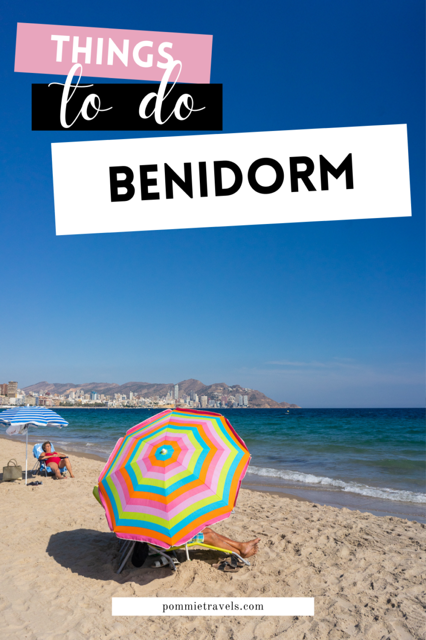 things to do in Benidorm