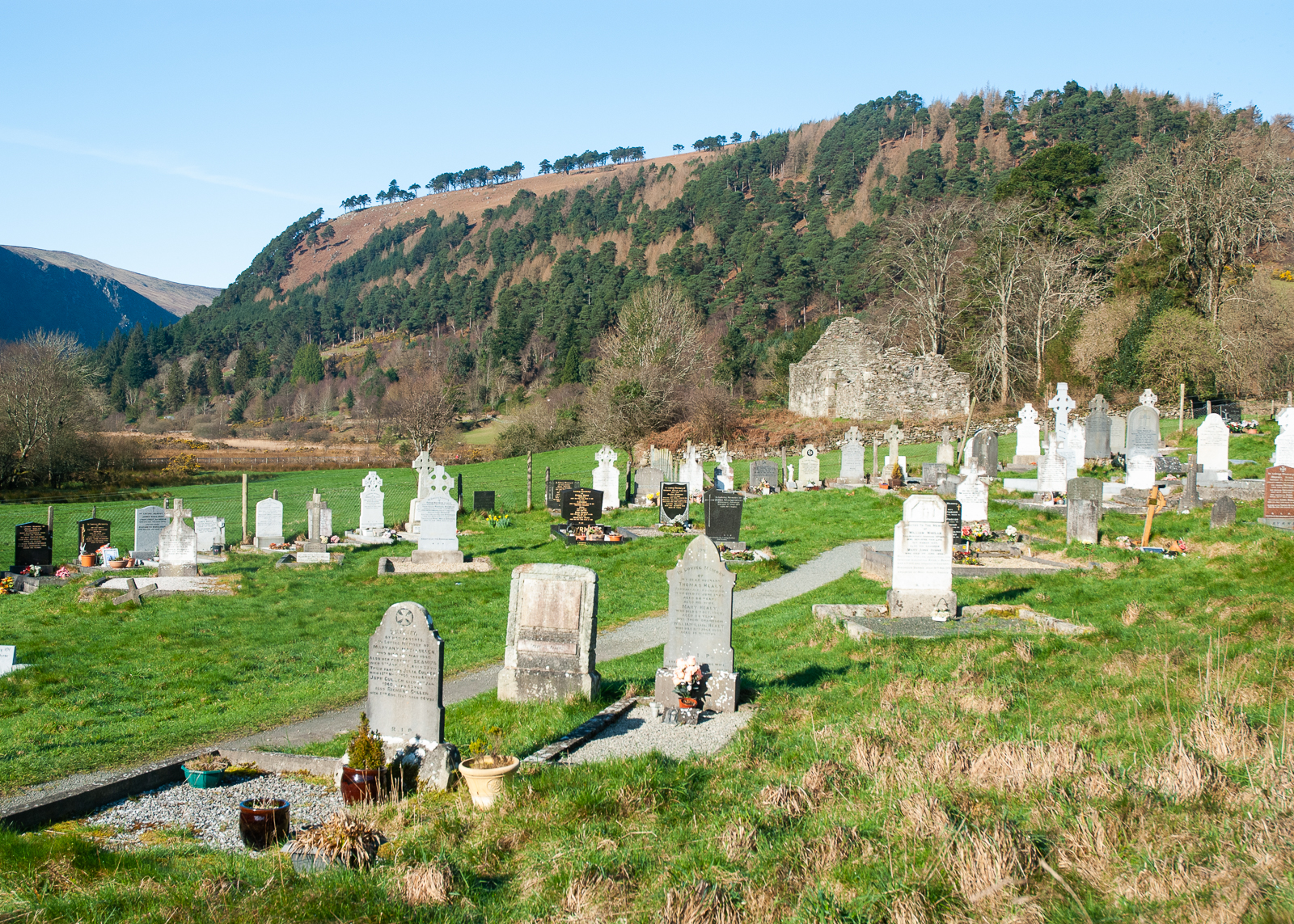 Graveyard in Glendalough