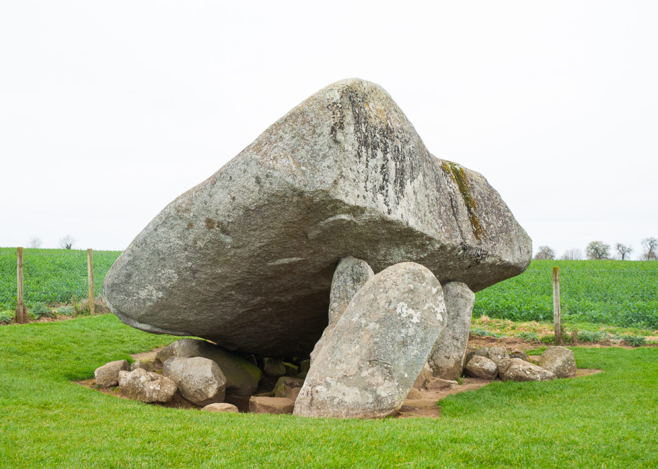 Megalithic portal tomb Wicklow