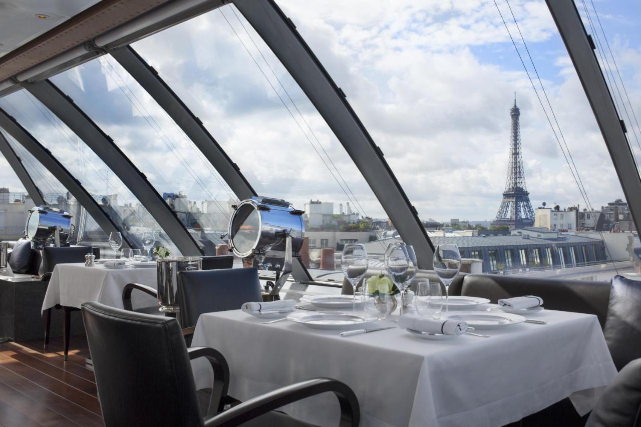 Peninsula Paris rooftop restaurant