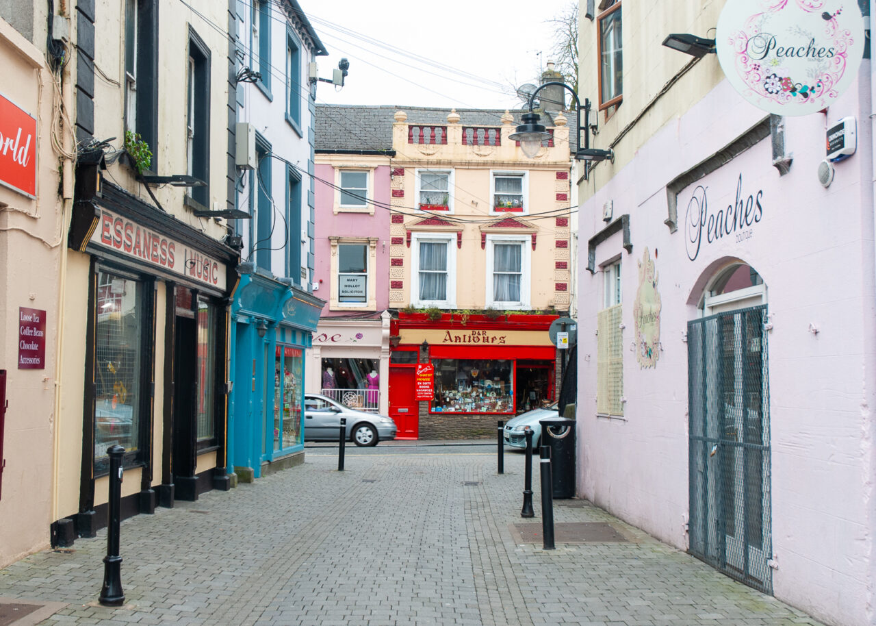 Street in Wicklow Ireland