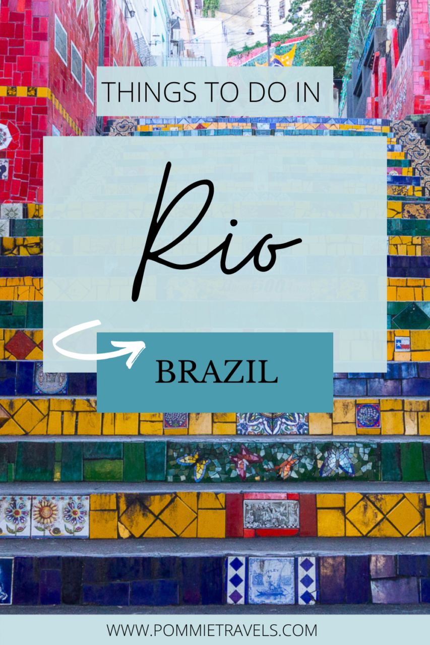 things to do in Rio