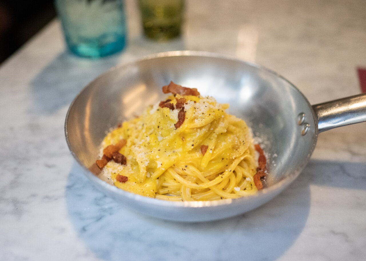 Spaghetti Carbonara in Rome