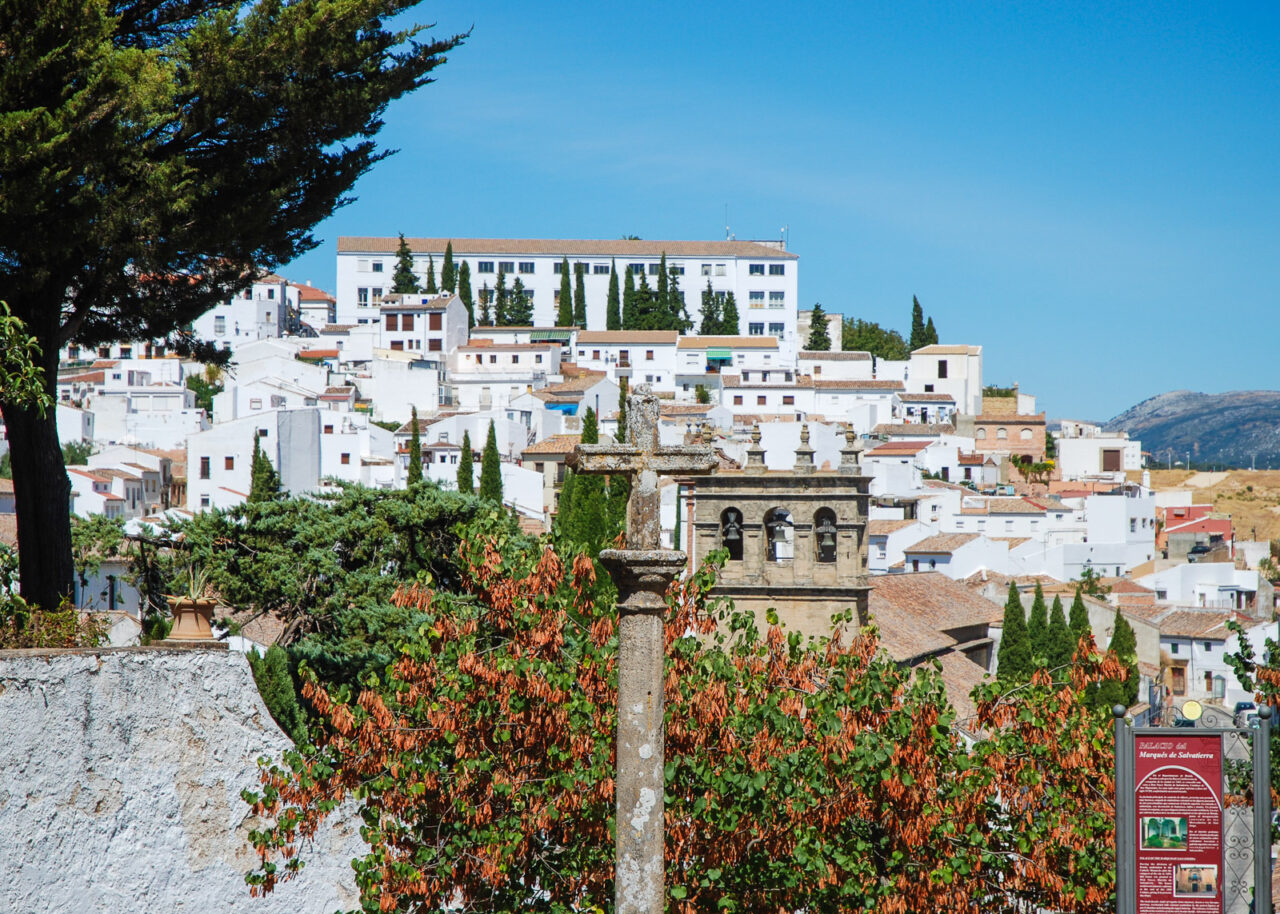 View of Ronda town in Spain