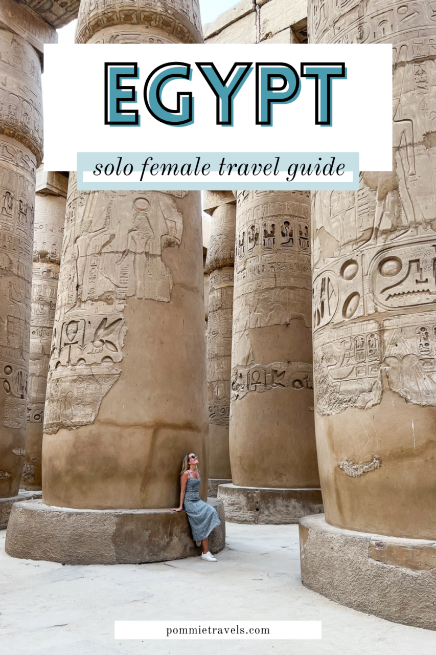 Egypt solo female travel guide