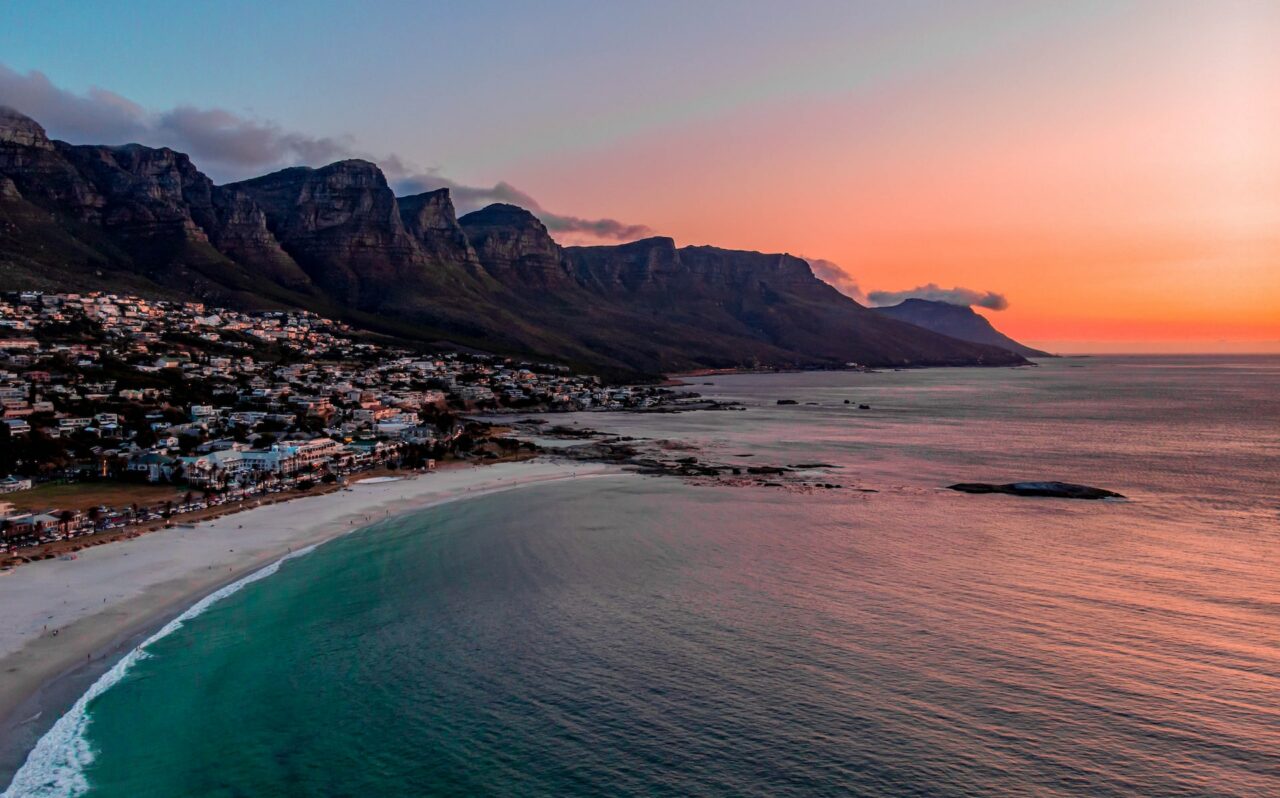 Cape Town at sunset