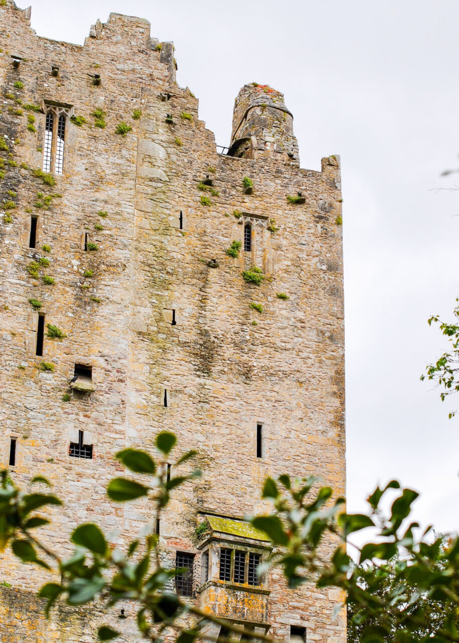 Exterior of Blarney Castle in Blarney near Cork
