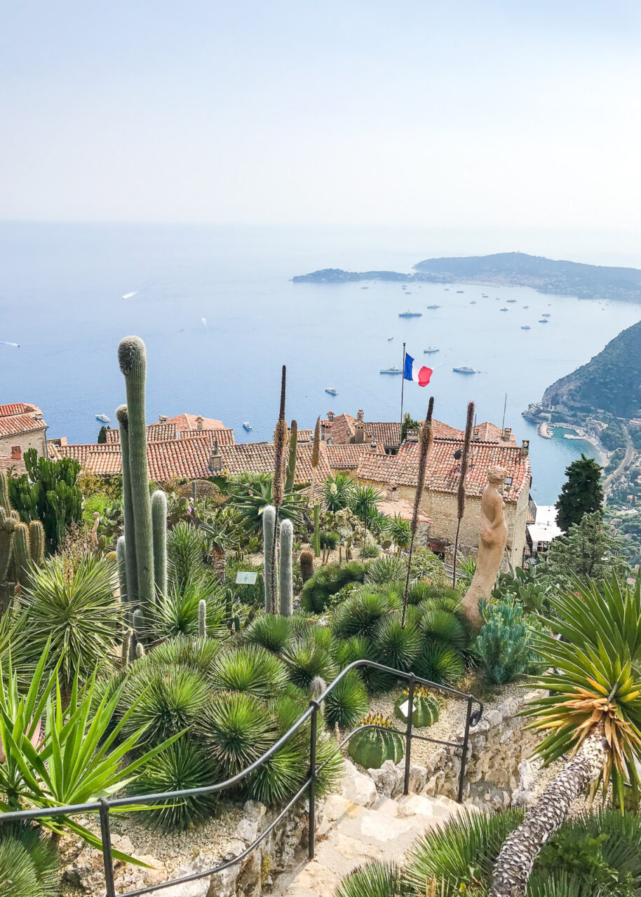 View from Eze village, France