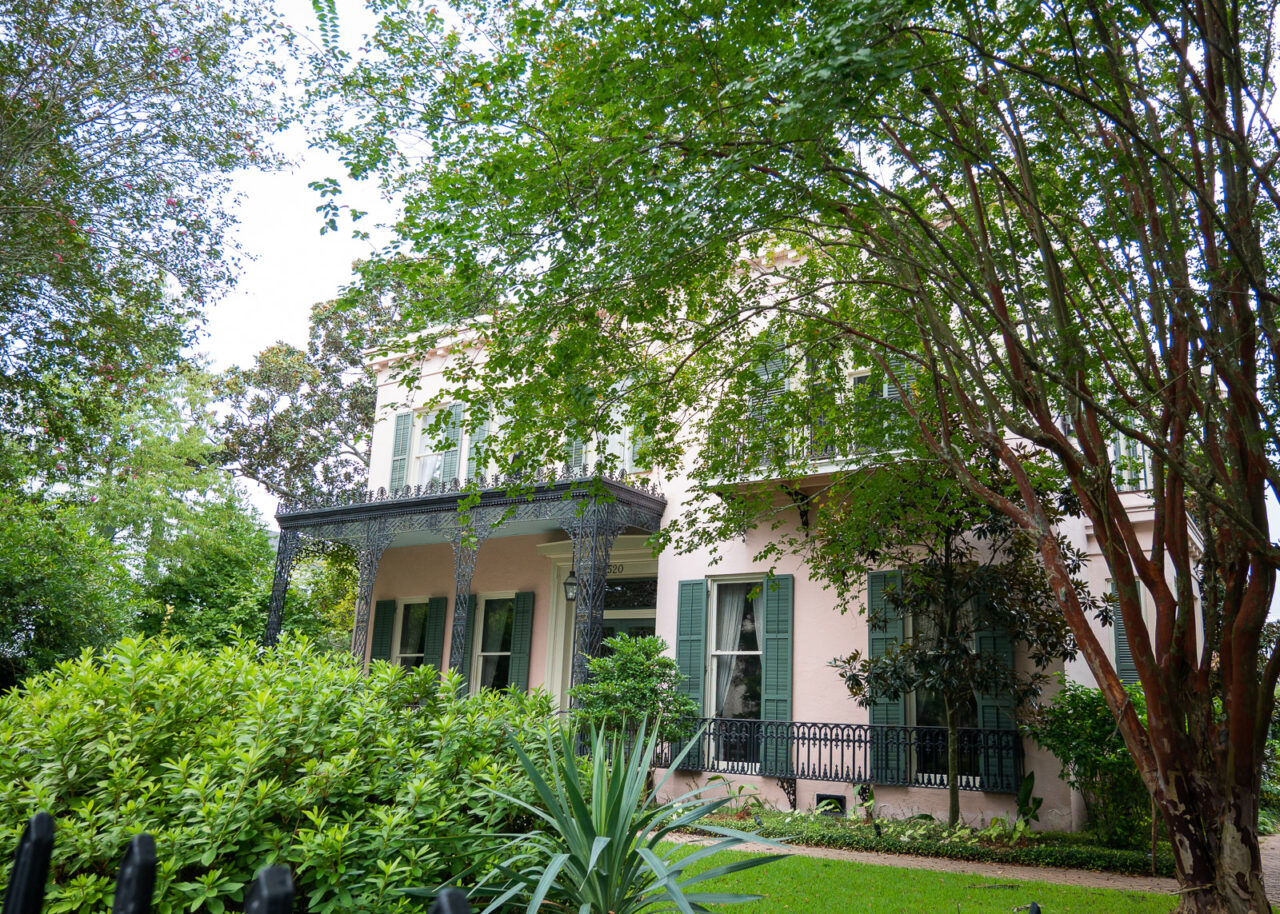 Mansion in the Garden District, New Orleans