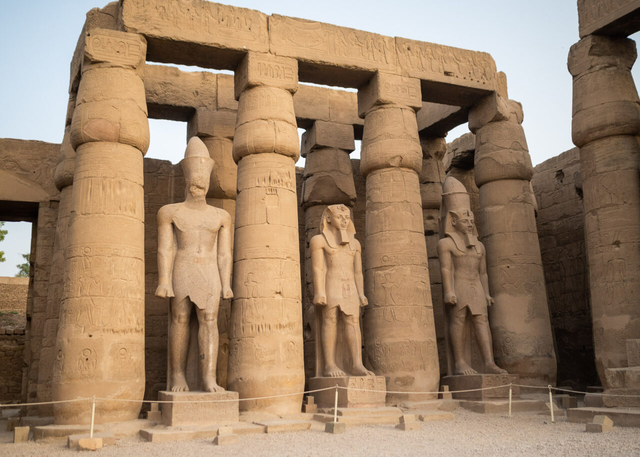 Luxor Temple in Luxor, Egypt