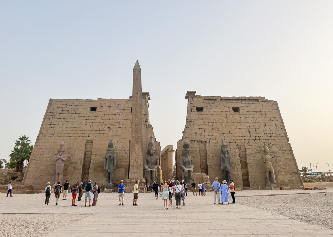 Luxor Temple Exterior