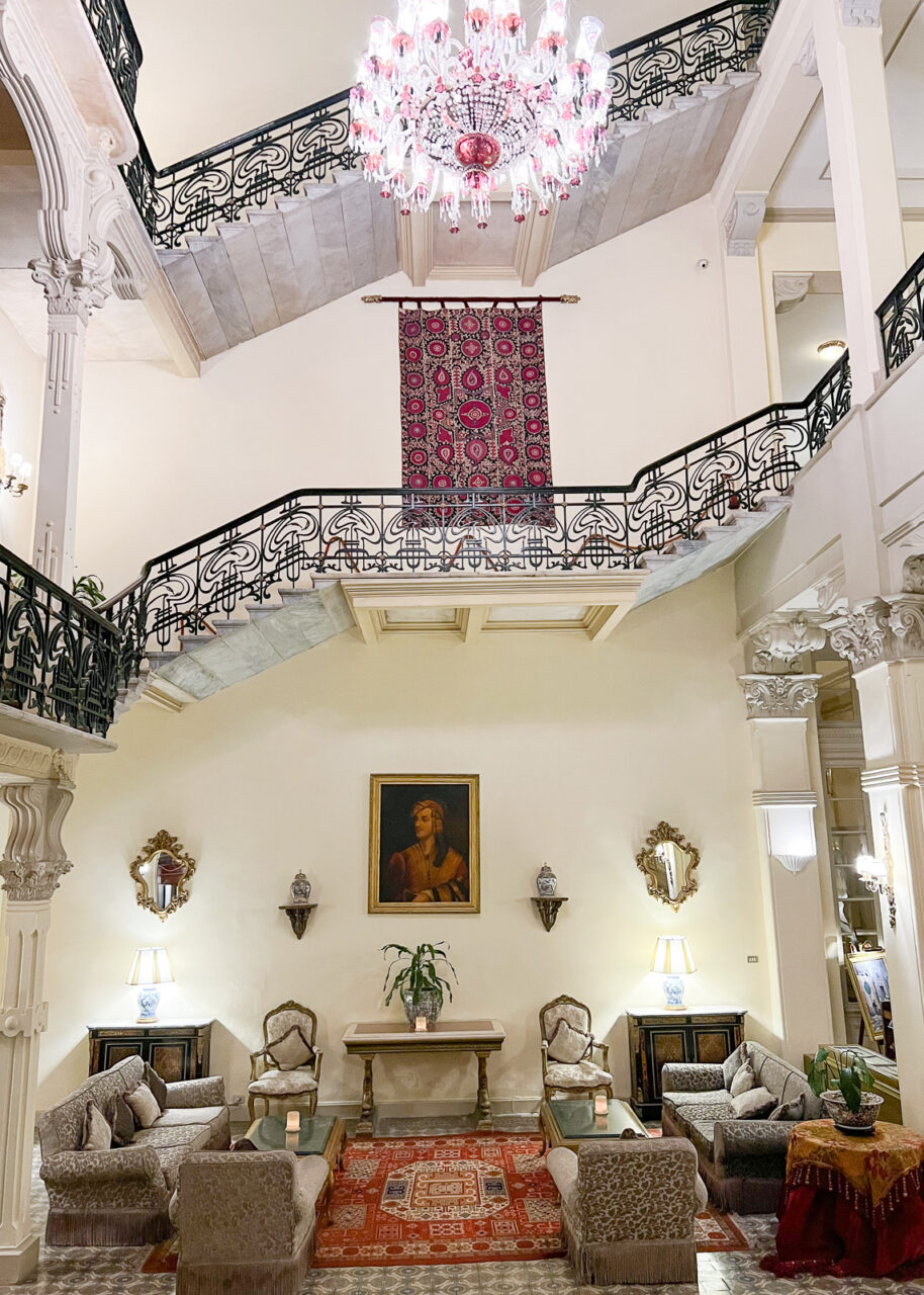 Lobby of the Sofitel Winter Palace Luxor