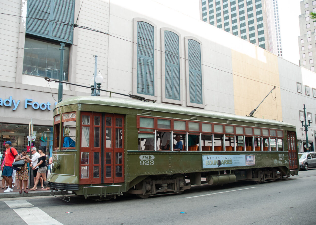 Tram in New Orleans