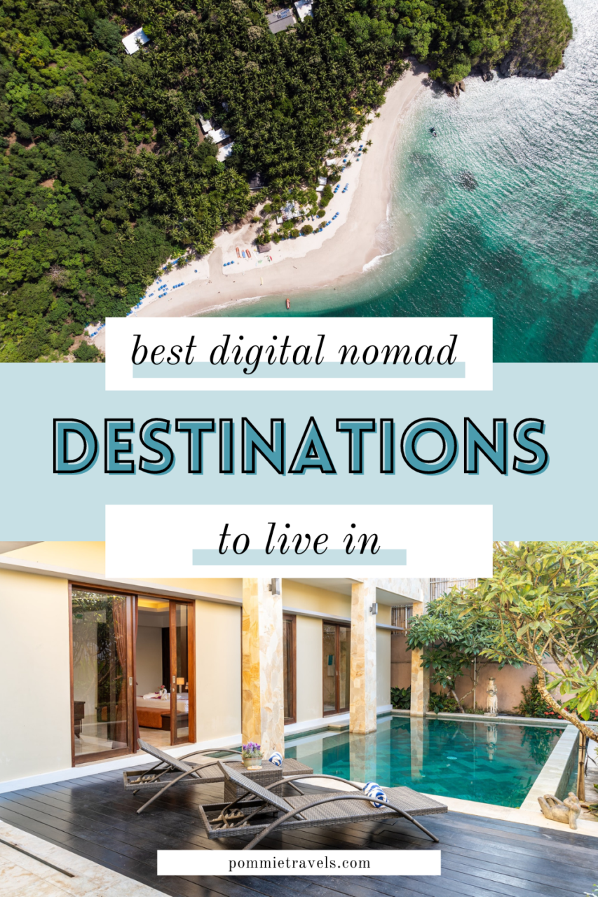 Best digital nomad destinations to live in