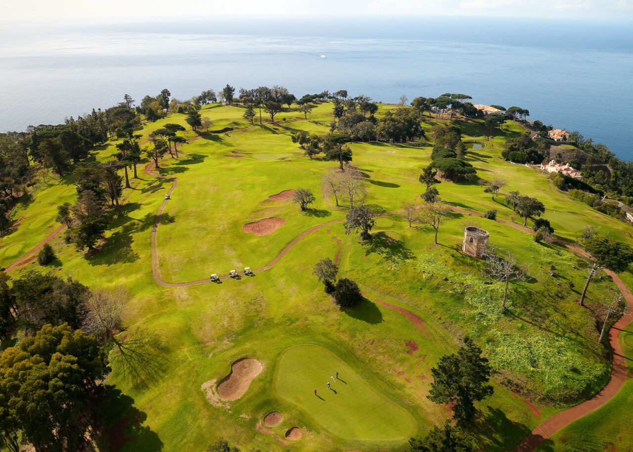 Golf course in Madeira, Portugal