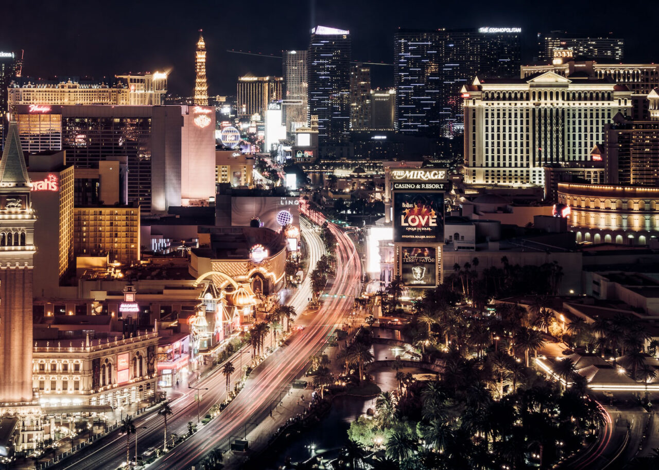 Las Vegas Strip at night