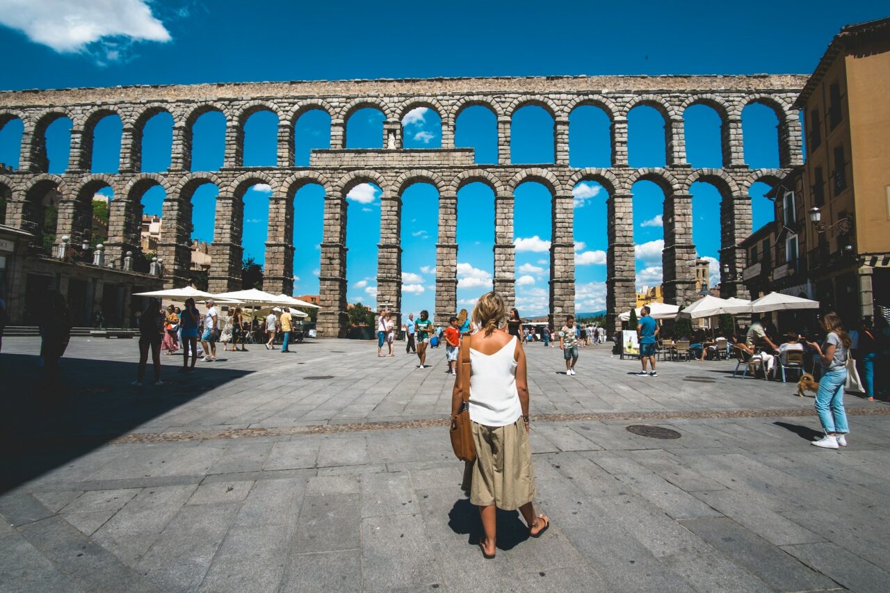 Segovia aqueduct Spain